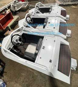 Barco a jato elétrico movido a alumínio personalizável, novidade, com motor interno, barco a jato, mini barco a jato - Image 5