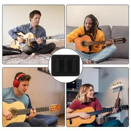 Silicone Silencer Mat para Guitarra Redução de Ruído Prática Tool for Music Lovers, Guitarristas, Silenciador, 1Pc - Image 5