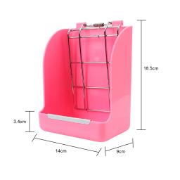 Primavera Tipo Rabbit Grass Frame Rack, cesta de alimentos, alimentador de feno, cobaias tigela de alimentação, acessórios - Image 2