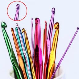 Multi-Tipo Crochet Hooks Set, Hooks Kit para Iniciantes, Agulhas de Tricô, Mix Tools, Artesanato Criativo, Essencial DIY Tecelagem, Multi Tamanho - Image 3