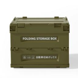 Outdoor Camping Folding Storage Box, Caixa de comida do carro, Travel Storage Bag, Camping Equipment, Tableware Storage - Image 6