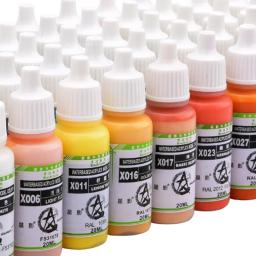 20ml pigmento acrílico à base de água artesanato fazendo pintura colorir tinta - Image 3