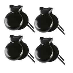 Castors Flamenco Tradicional Espanhol, Percussão De Mão De Madeira, Instrumento De Música Para Iniciantes, 4Pcs - Image 1