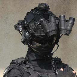 Capacete tático com óculos de visão noturna, modelo, suporte NVG, óculos para Airsoft Paintball, jogos de guerra, caça, etc. - Image 3