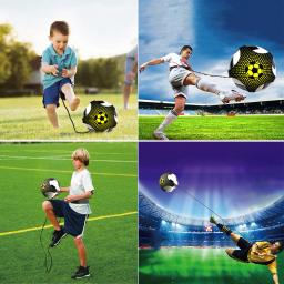 Treinador grosso ajustável do pontapé do futebol, Desgaste-Resistente, Prática De Bola De Futebol - Image 4