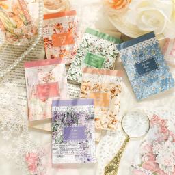 Vintage Material Papel Adesivos Combo Kit, Decor Scrapbooking, Lace Background, Colagem Álbum de Fotos, Lixo Diário DIY, 25Pcs - Image 1
