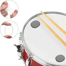 24 pçs amortecedores de tambor obter nítidos tons claros almofadas de gel de silicone macio amortecedores mudos para tambores pratos controle de tom - Image 4