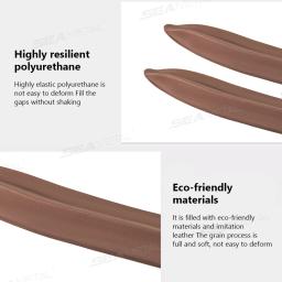 Seametal plug-in assento de carro gap filler elástico poliuretano assento fenda tira de enchimento universal bloqueador de assento evitar queda - Image 4