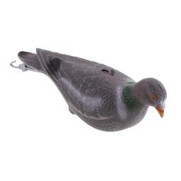 Plástico Artificial Pigeon Decor, chamariz realista, Caça Armadilha, Jardim, Defesa Deter, Espantalho Espantalho, 1 peça - Image 6