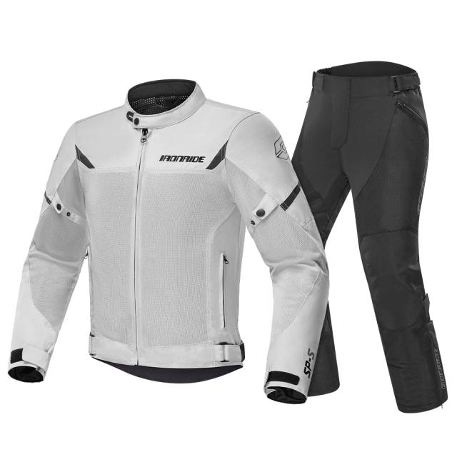 Jaqueta de Motocicleta Respirável em Malha com Equipamento de Proteção para Motociclistas — Roupas Masculinas e Femininas em Oferta