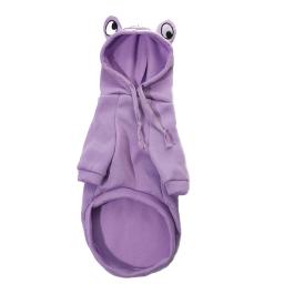 Moletons de sapo para cães e gatos pequenos, roupas macias e aconchegantes, fantasia de cachorro, buldogue francês, moletons chihuahua, outono - Image 4
