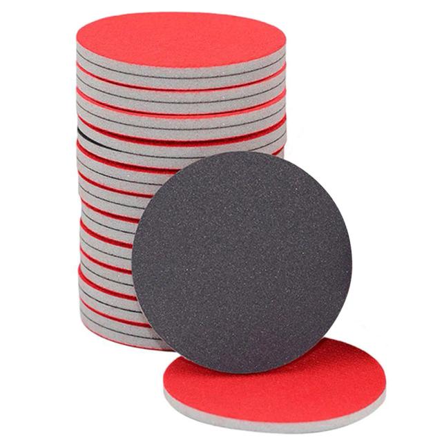 Kit 12pçs Almofada Polimento Boliche 5 Grãos 5" Esponja Lixa