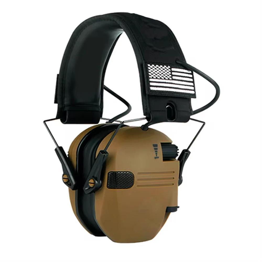 Tiro Eletrônico Tático Militar Protetor Original, Captura de som de caça ao ar livre, Proteção contra redução de ruído - Image 1