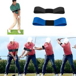 Treinador de balanço de golfe, corretor de postura, braço, mão, exercício, tensão elástica, equipamento fitness para iniciantes, academia em casa - Image 6