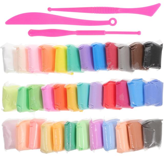 Conjunto Criativo de Brinquedos de Argila Colorida com Secador de Ar e Modelagem em Pó para Crianças