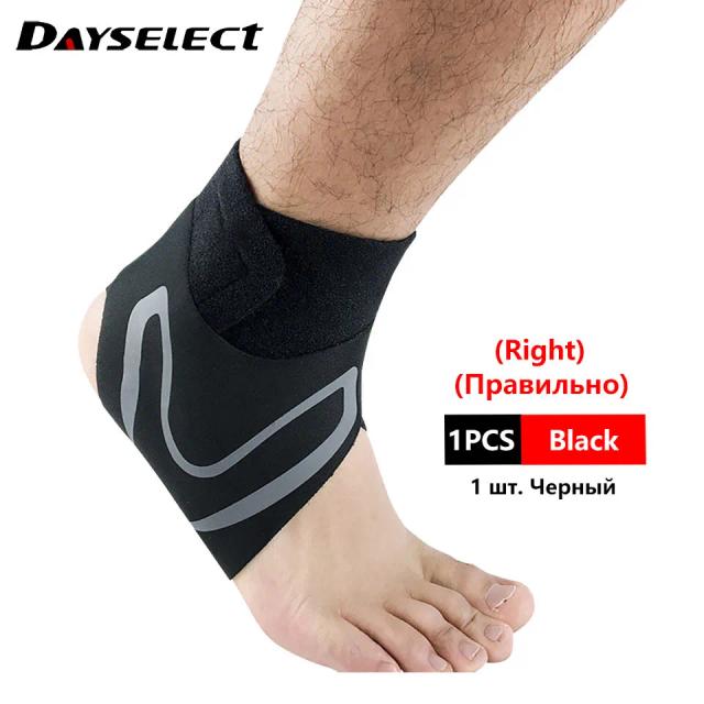 Suporte Elástico para Tornozelo 1Pcs - Ideal para Fitness, Basquete e Halterofilismo