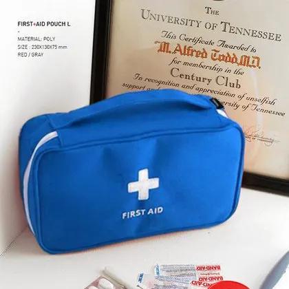 Portátil Medicina Bag, Kit de Primeiros Socorros, Kits de Emergência Médica, Organizador, Oxford Pano, Armazenamento Pílula, Ao ar livre, Household - Image 1