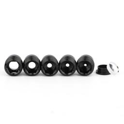 Liga de alumínio Composto Bow Peep Sight Aids, Duplo Bow String, Caça Tiro Prática, 1Pcs Tiro com Arco, 37/45 Graus - Image 4