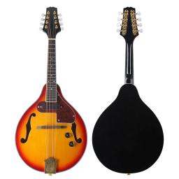 Guitarra elétrica de bandolim com afinador de saco e picaretas, jacarandá, instrumento musical para iniciantes e adultos, 8 cordas, estilo - Image 2