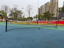 Rede portátil de pickleball de 22 pés para crianças, tênis júnior, vôlei, futebol, quintal, jogos para uso ao ar livre - Image 6