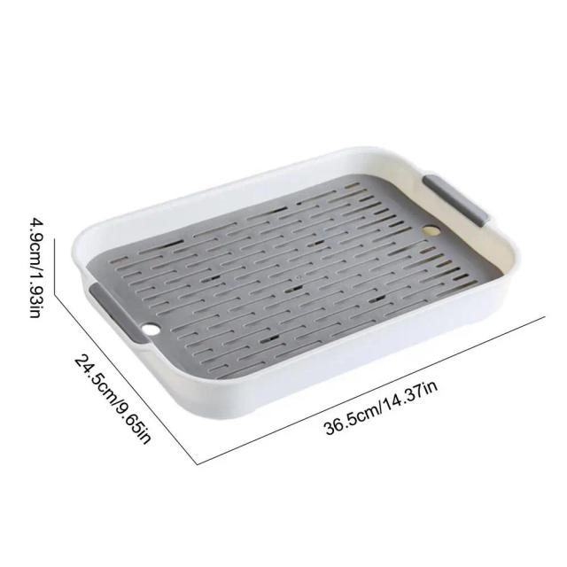 Bandeja de Lixo com Drenagem para Animais e Prático Dog Scooper