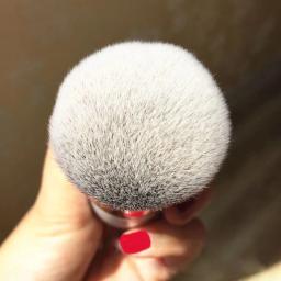 Nova moda chubby pier fundação escova plana creme pincéis de maquiagem profissional cosméticos escova destaque solto pó brus - Image 4