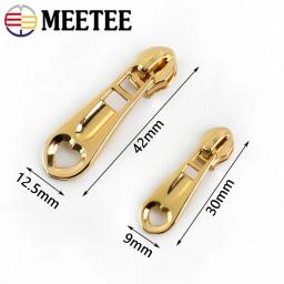 10/30 unidades 3 #   5 #   Puxadores de zíper para fitas de zíper de náilon coração sliders de zíper para costurar cabeça de zíper diy kits de reparo saco acessórios - Image 3