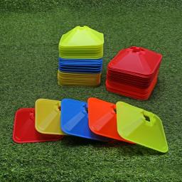 Quadrado Futebol Placas De Sinal De Treinamento, Cones Do Sinal De Obstáculo, Equipamento De Basquete, Equipamento De Treinamento, 10Pcs - Image 3