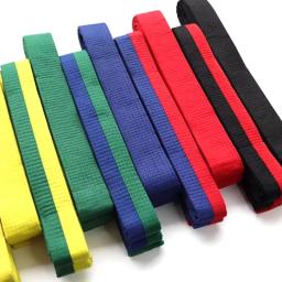 Cintos coloridos para Taekwondo, artes marciais, judô, karatê, taekwondo, uniforme de Aikido, cinto para crianças, adulto, 1pc - Image 5