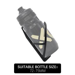 Nylon titular garrafa de água, 21g, super leve, para bicicleta de estrada, mtb, ciclismo, dobrável - Image 4