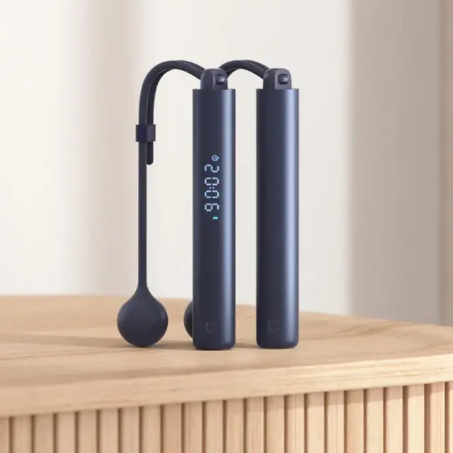 Pula Cordas Inteligente Xiaomi Mijia com Contador Digital e App para Cálculo de Calorias Ajustáveis para Fitness Profissional