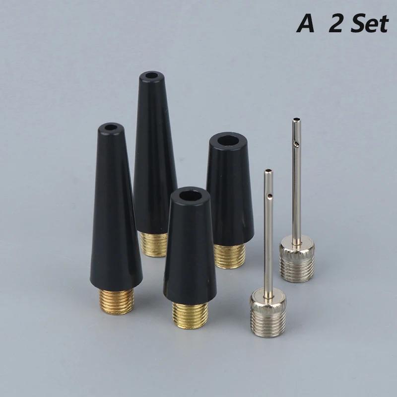 Kit de adaptador de agulha inflável, agulha de bomba para futebol, basquete, futebol, carro, pneu de bicicleta, 2set - Image 1