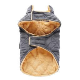 Casacos de inverno com trela para cães, clima frio, colete de lã, jaqueta para animais, roupas para cães pequenos e médios - Image 2