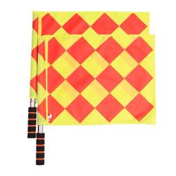 Futebol linesman bandeira 1 conjunto profissional desvanece-se resistente alinhamento puro suave vara esportes futebol campo bandeira árbitro ferramenta - Image 6