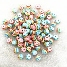 Contas de resina redondas e transparentes para fazer jóias, 6mm, 8mm, espaçador, diy, diy, diy, diy, acessórios de vestuário, novo, 50pcs - Image 3
