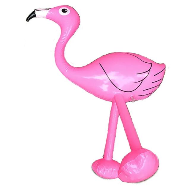 Brinquedos Infláveis de Flamingo para Crianças: Flutuadores de Piscina e Decoração para Festas de Jardim e Eventos Havaianos