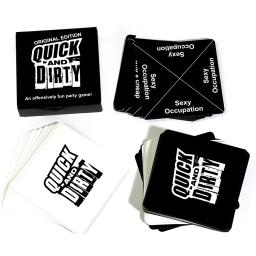 Jogo de cartas rápido e sujo, Divertimento ofensivo, Comédia social, Mentes, Noites, Amigos, Festa, Engraçado, 70 pcs - Image 6