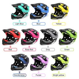 Capacete de bicicleta completo destacável para crianças, Capacete esportivo infantil, ciclismo infantil, skate MTB, patinação de rolo, bicicleta - Image 5
