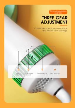 Pet cabelo secador e escova, Grooming Blower e pente para gatos e cães, Secagem rápida e desembaraçar - Image 5