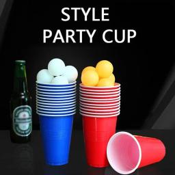 Conjunto de bolas de tênis de mesa para adultos, Bachelor Pong Beer Drinking Cup, Pong Balls, 12 copos de cerveja, Party Supplies, Pub, Camping - Image 3