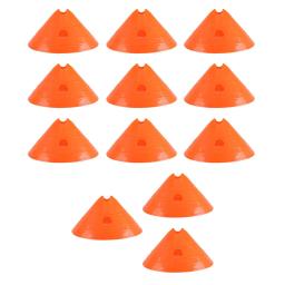 Cones de disco de futebol para treinamento de futebol, Indoor e Outdoor Field Marker, Gym Drible, Basquete, Fitness, Rugby, 12PCs - Image 2