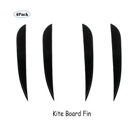 Placa de pipa fin kitesurf placa de pipa três parafuso buraco voar engrenagem de surf voar kite surf board fin acessórios - Image 1