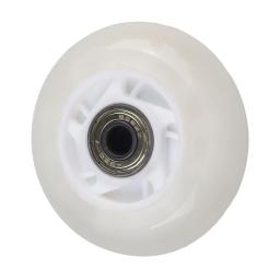 Poliuretano PU Rolamentos para Esportes ao ar livre, Rodas de Skate Inline, Branco Artigos Esportivos, Acessórios Peças, Alta Qualidade, 64mm, 70mm, 72mm, 1Pc - Image 1