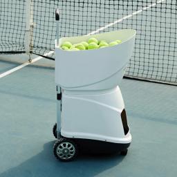 Máquina de bola de tênis eletrônica inteligente, Treinamento esportivo high-end, Lançador automático de bolas, Tiro com controle remoto - Image 1