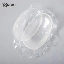 Almofada de ombro invisível para homens e mulheres, destacável, respirável, silicone, antiderrapante, almofada pegajosa adesiva, 1 par - Image 1