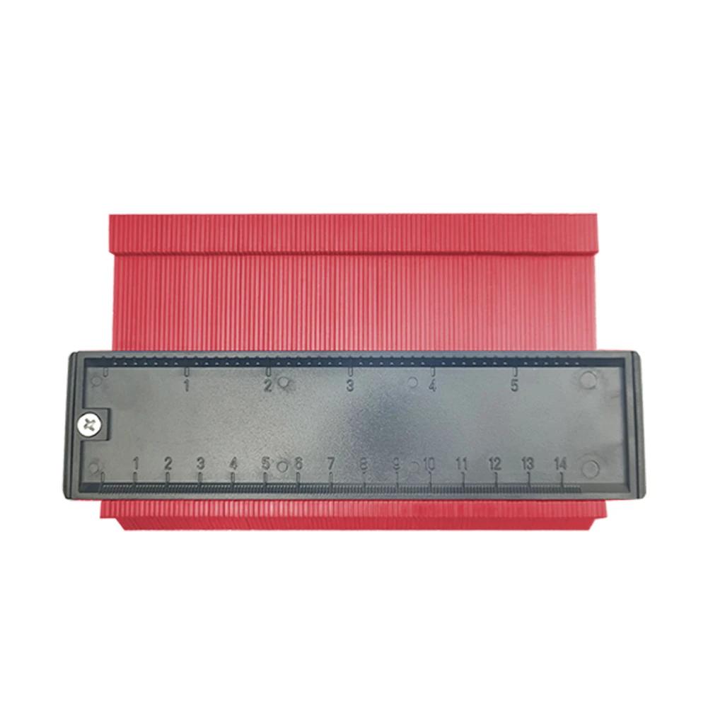 1pc contorno calibre duplicador modelo de corte instrumento de medição ferramenta madeira medida régua construção contorno ferramenta - Image 1