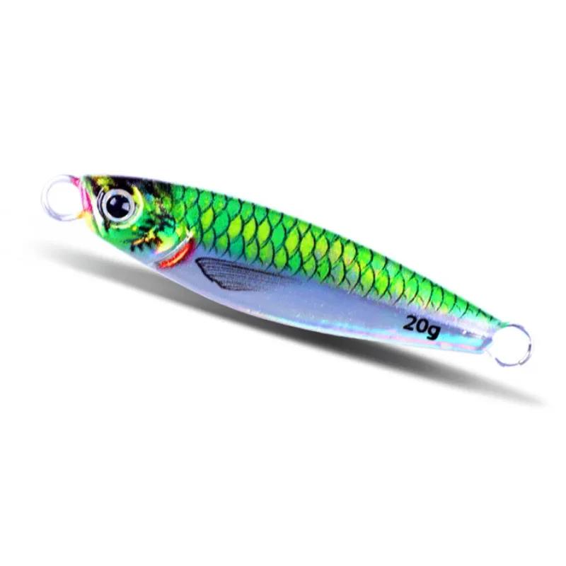 Isca artificial para pesca marítima, gabarito lento, colher de metal, impressão 3d, super difícil - Image 1