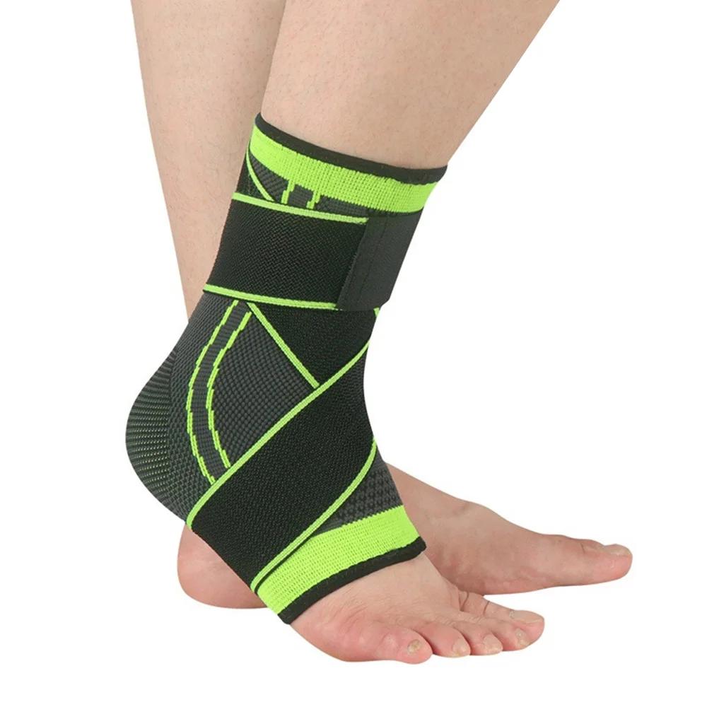 Ajustável Sports Tornozelo Cinta Esporte Tornozelo Proteção Brace Protector Corrida Futebol Basquete Ginásio Tornozelo Estabilizador Bandagem - Image 1