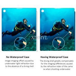 Impermeável Subaquática Mergulho Shell, Habitação Aquática Subaquática, Acessórios para Câmeras Esportivas, Concha Totalmente Invisível, Insta360 X4, 50m - Image 3