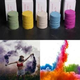 5pc Casamento Halloween Spray Suprimentos Colorful Effect Tube Smoke Props Party Spray Smoke Tube Bottle Studio Car Photography Props - Image 6